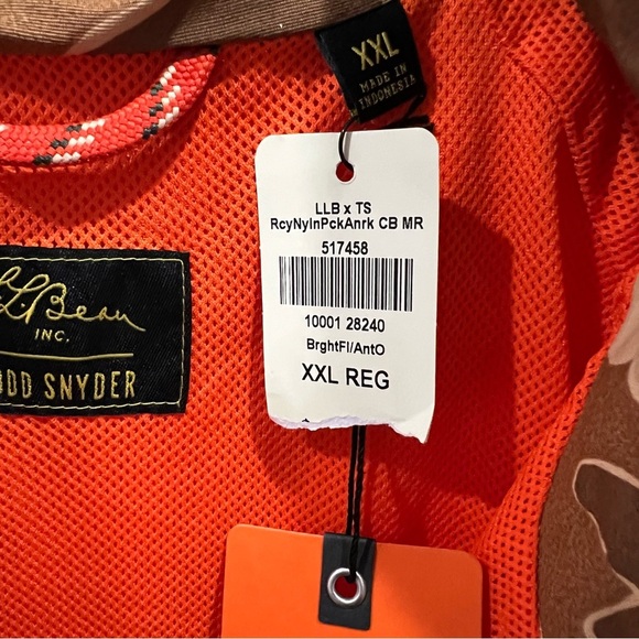 L.L. Bean x Todd Snyder HTF Packable Colorblock Anorak Size XXL NWT - Picture 12 of 16
